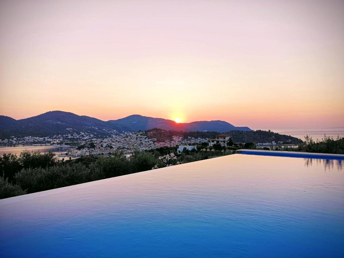 Saronic Topview Villa Galatás Exterior foto