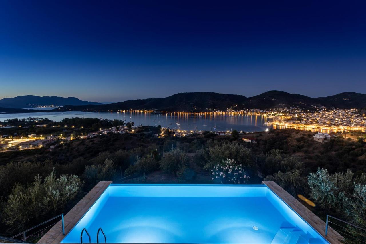 Saronic Topview Villa Galatás Exterior foto