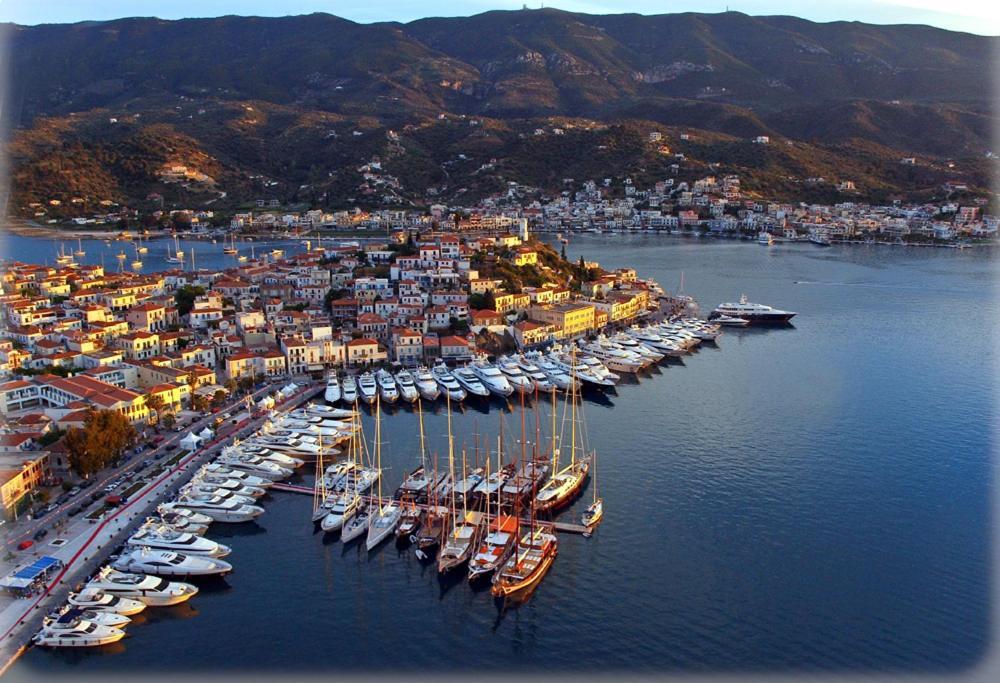 Saronic Topview Villa Galatás Exterior foto