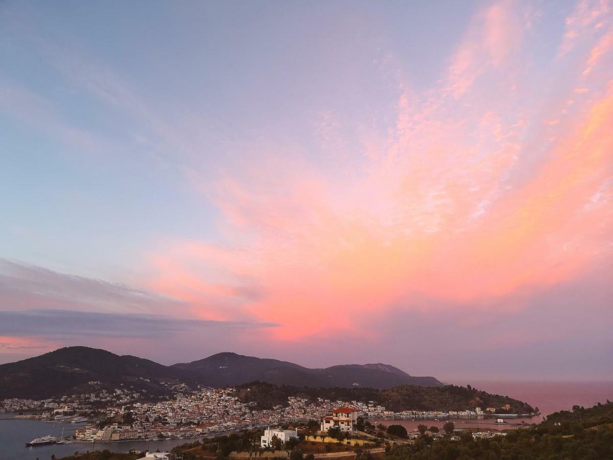 Saronic Topview Villa Galatás Exterior foto